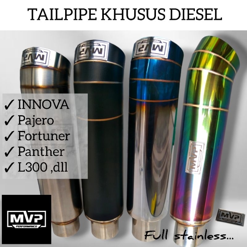 Tailpipe Mobil Diesel Pajero Fortuner Innova Panther L300