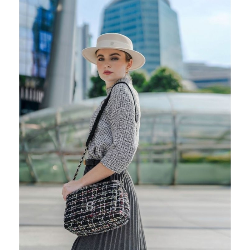 Buttonscarves Tweed Zoey Bag