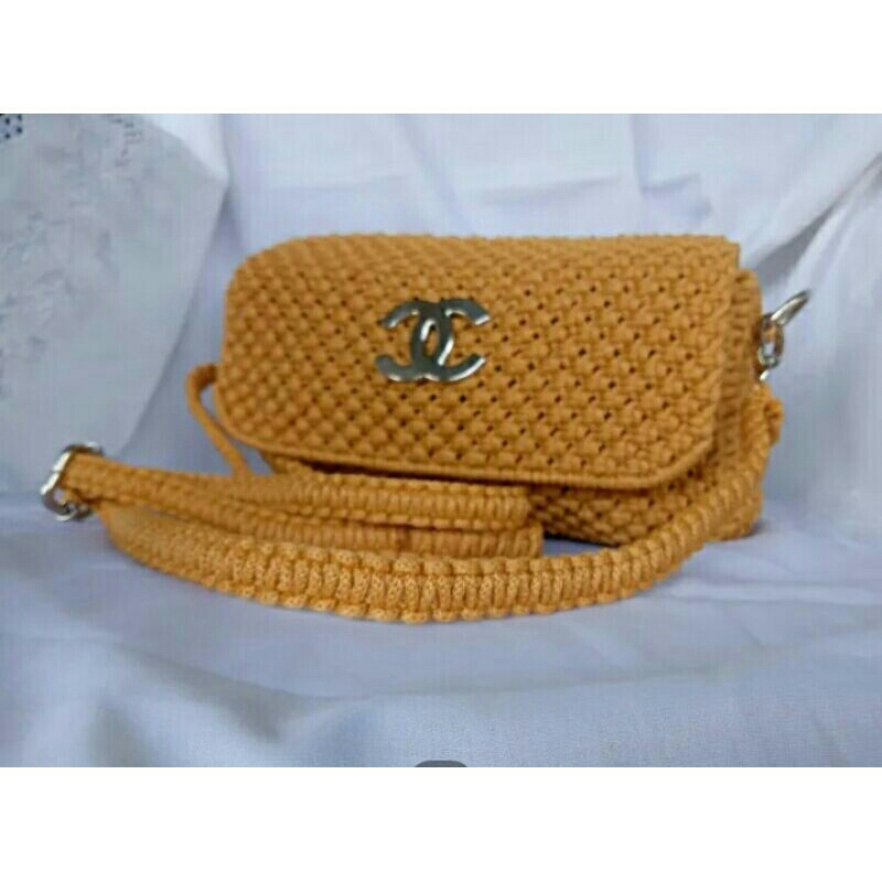 Azara Tas Tali Kur (Original Produk) - Tas Kotak CC Tutup Full