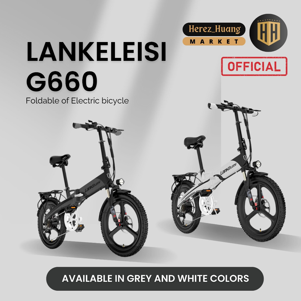 LANKELEISI G660 Sepeda Listrik Lankeleisi Electric Smart Moped Luxury Edition G660