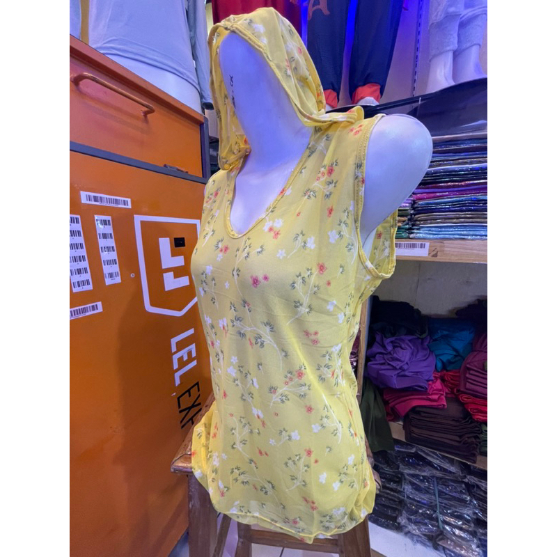 Atasan ZUMBA // Baju senam // Luaran Baju Olahraga // Atasan Yukensi pakai Topi (hoddie)