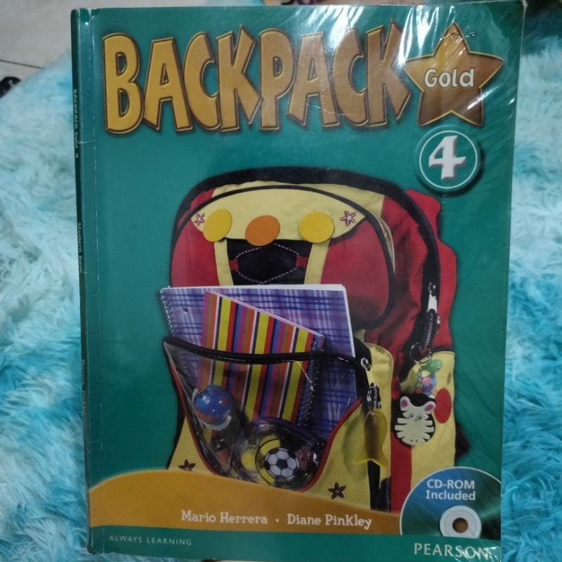 

Pearson Backpack Gold Grade 4 || buku english untuk kelas 4sd/primary 4 with CD