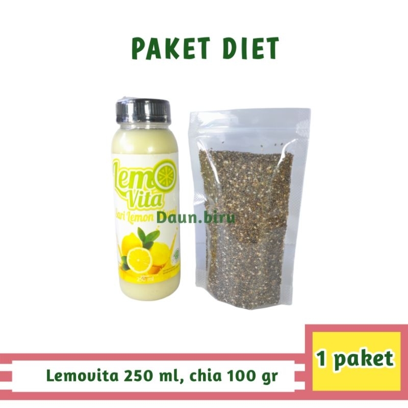 

Paket Hemat Chiaseeds 100 gr & Sari Lemon Lemovita 250 ml / DIET Alami