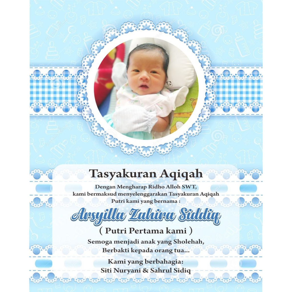 

Label Tasyakur Aqiqah