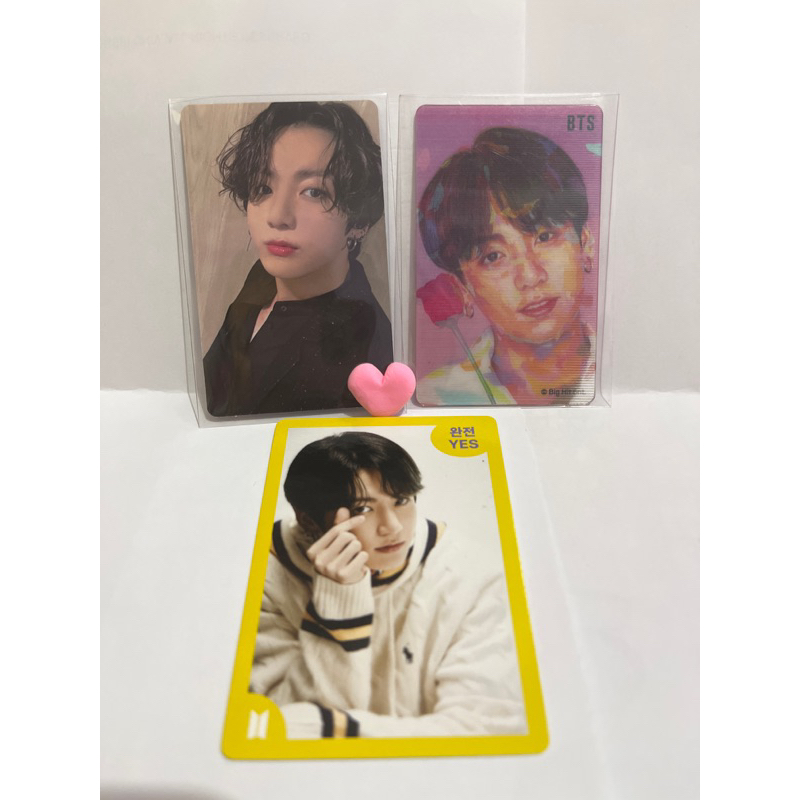 OFFICIAL JUNGKOOK BTS MEMORIES 2019 BLU RAY PHOTOCARD