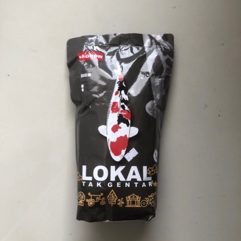 Pakan Ikan Koi ~ LTG LOKAL TAK GENTAR 1 KG
