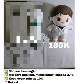 DOLL BONEKA NCT 127 DREAM MARK LEE