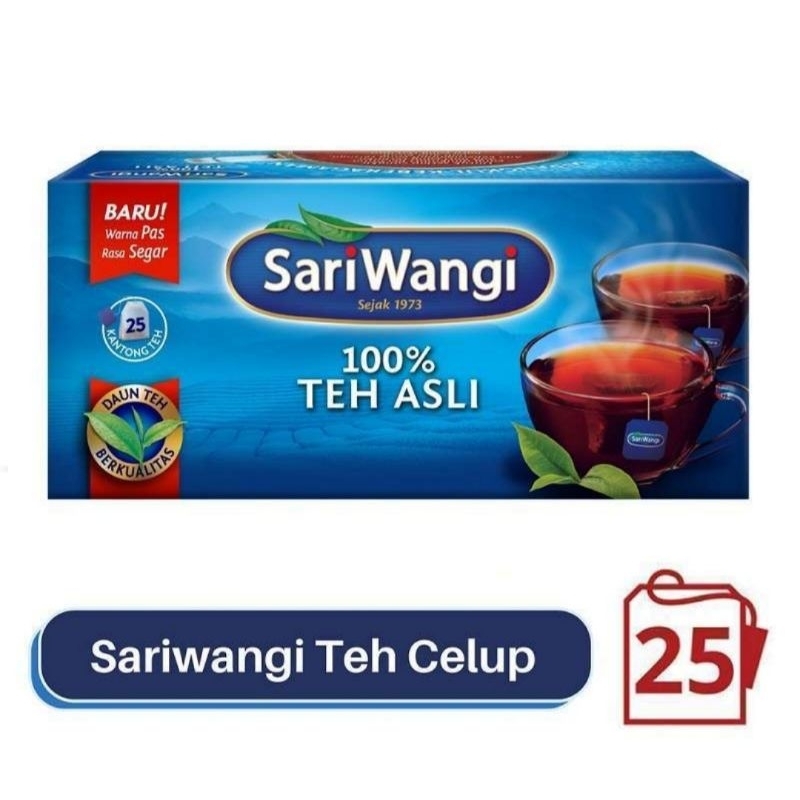 

Teh Celup Asli Sariwangi (1.85 g-25 pcs)