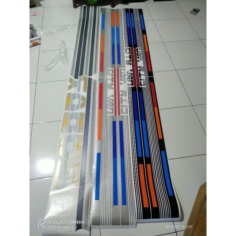 sticker list body carry 1.0 minibus