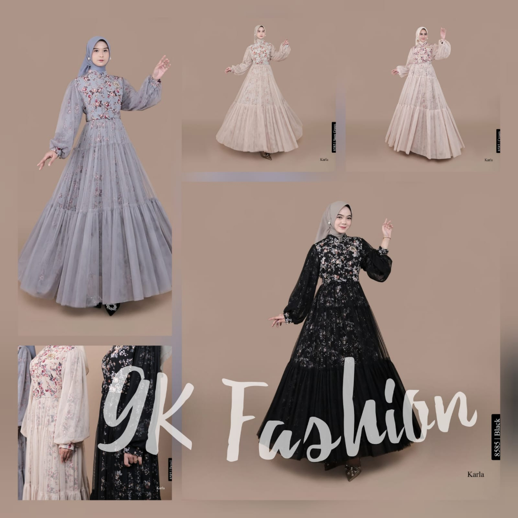 Karla Dress Busui Free Belt Original Fit LD 108 by MK