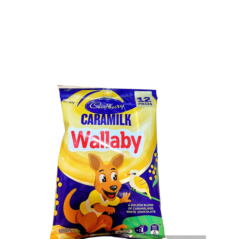 

Cadbury Caramilk Wallaby AUSTRALIA 12 pc 140g