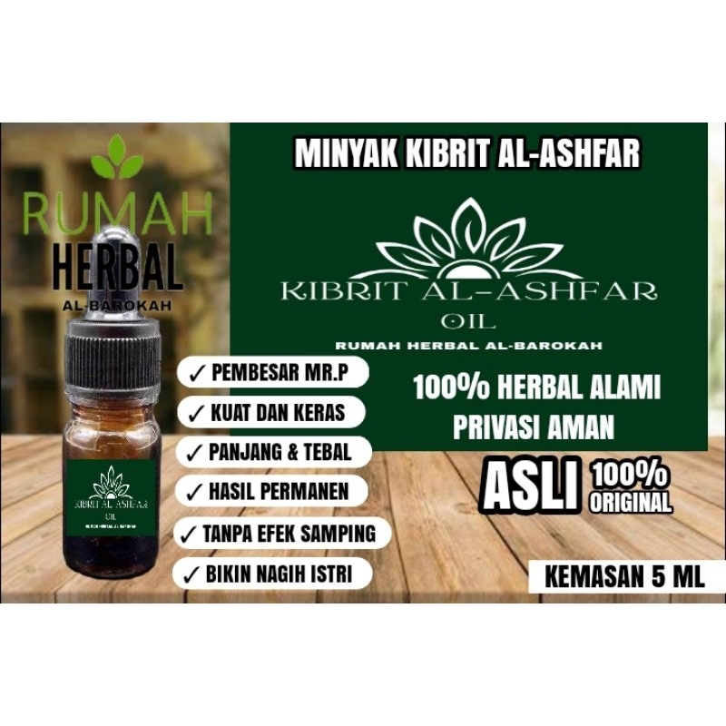  BEST PRODUK Minyak Herbal KIBRIT Pembesar Mr p Pria Permanen 100% Original