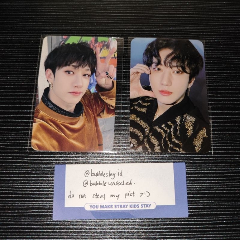 (ngabisin stok) Bangchan Changbin JYPSHOP MUPLANT 5 STAR FIVE STRAY KIDS PHOTOCARD PC SKZ ABIN CHAN