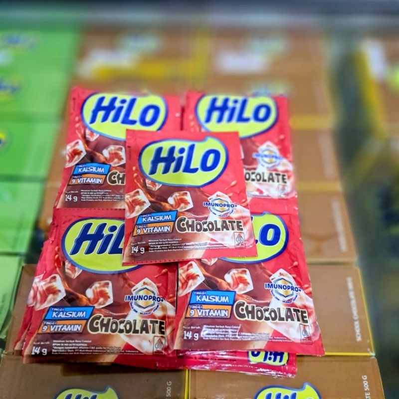 

HiLo Chocolate 1 SACHET - Minuman Serbuk