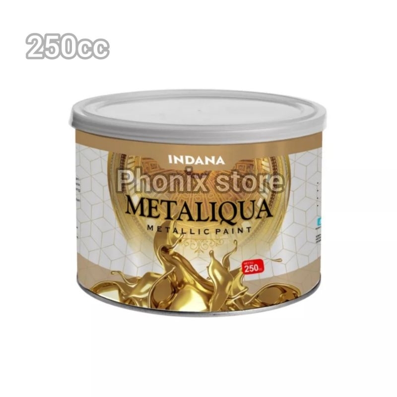 Cat emas metaliqua 250cc Campuran air