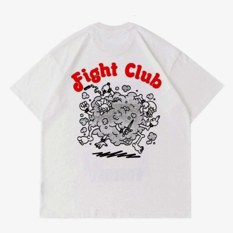 TSHIRT ART SUDDENLY - FIGHT CLUB | KAOS ART SUDDENLY - FIGHT CLUB UNISEX