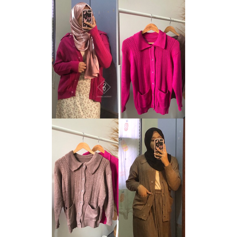 ARABELLA CARDI / OUTER /FUSCHIA