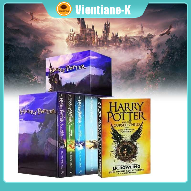 

Harry Potter box set The Complete Collection English 8 books J.K. Rowling Bahasa Inggris