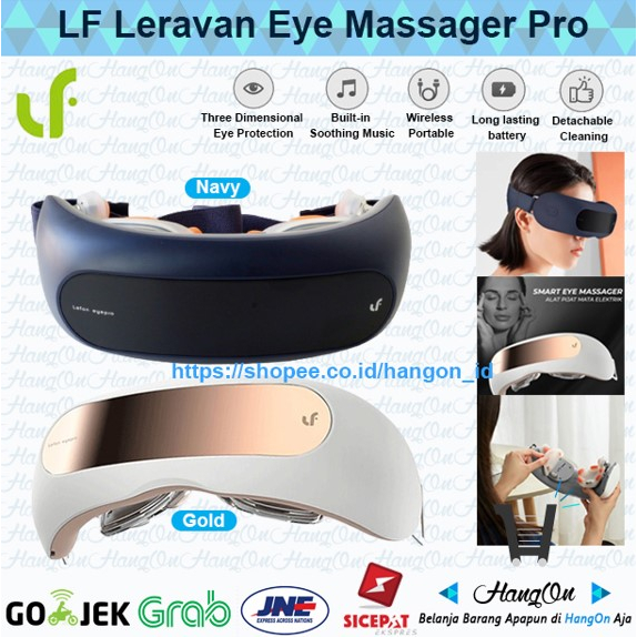 LF Leravan Eye Massager / Massage Pro Alat Pijat Mata Elektrik Terapi Lefan Reflexy Mata