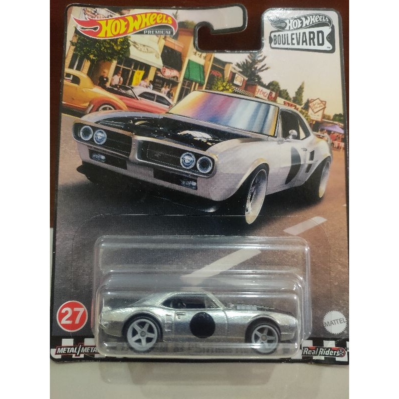 Hot Wheels Boulevard Pontiac Firebird Costum 67 Ban karet. Misb.
