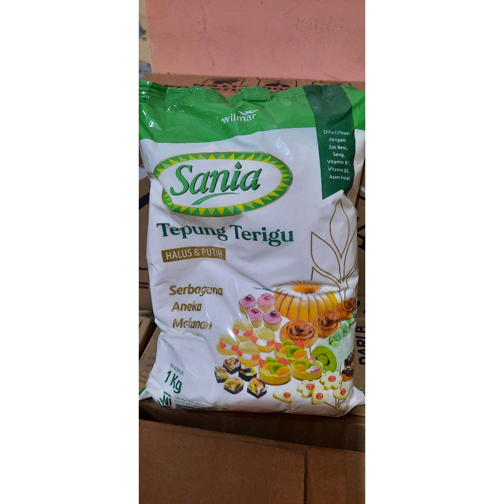 

Tepung Terigu Sania 1Kg / Tepung Serbaguna