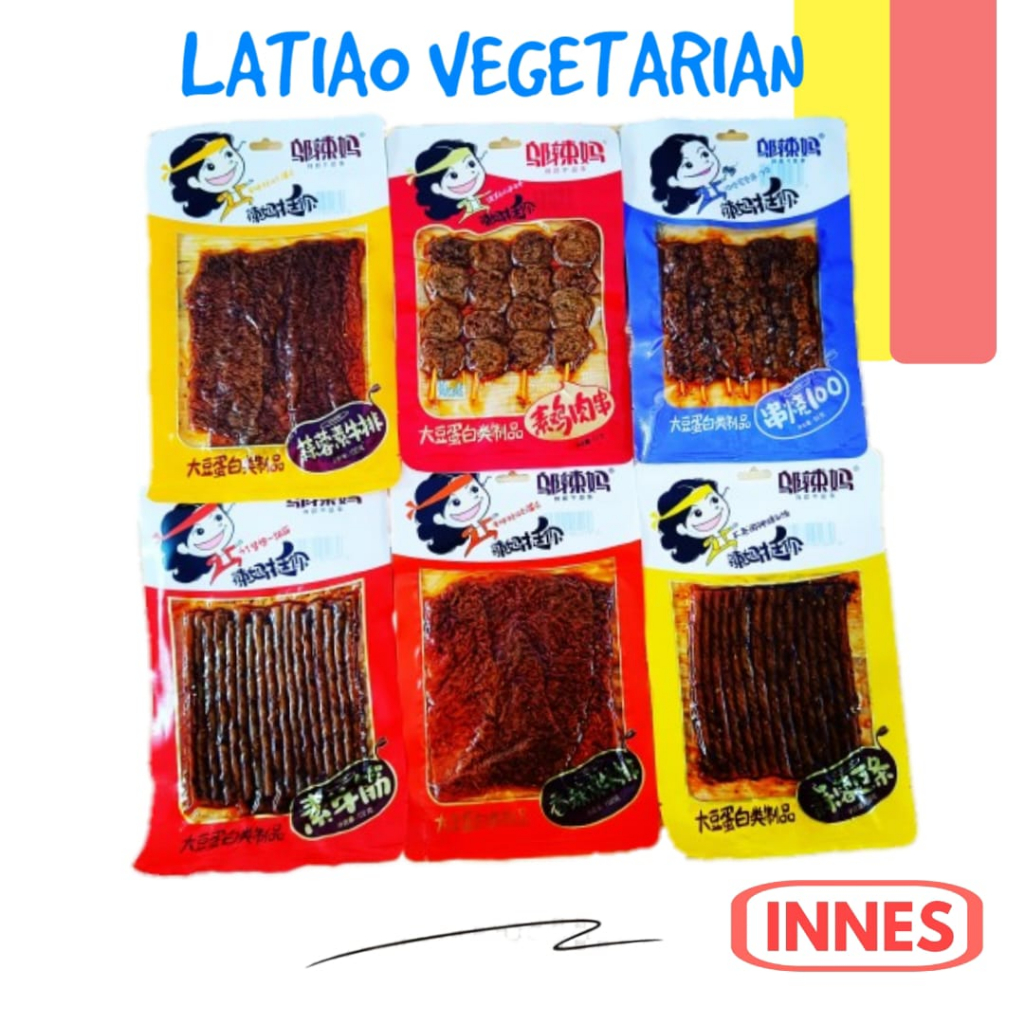 

Wulama Gluten Latiao Tahu Pedas Halal Vegetarian / Latiao Spicy Tofu
