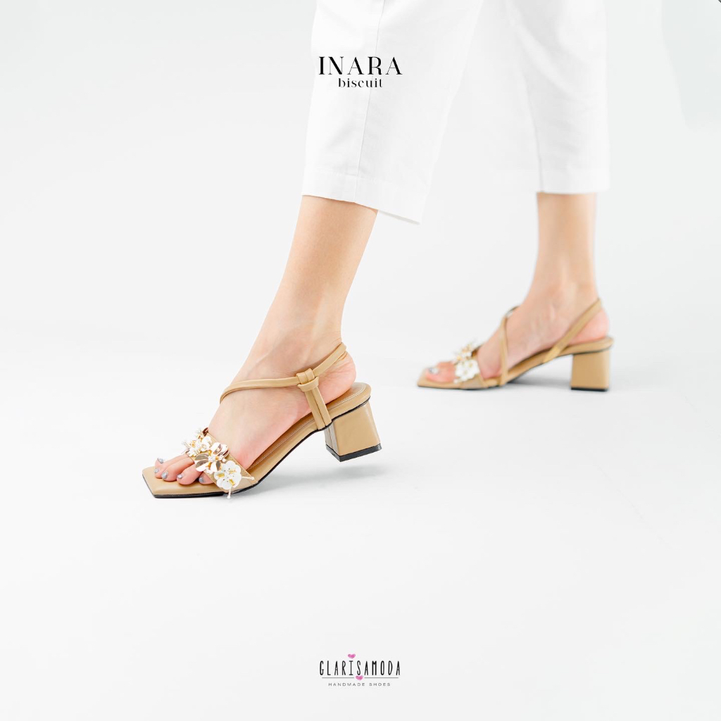 GLARISAMODA Inara heels 5cm heels payet heels kondangan heels wanita