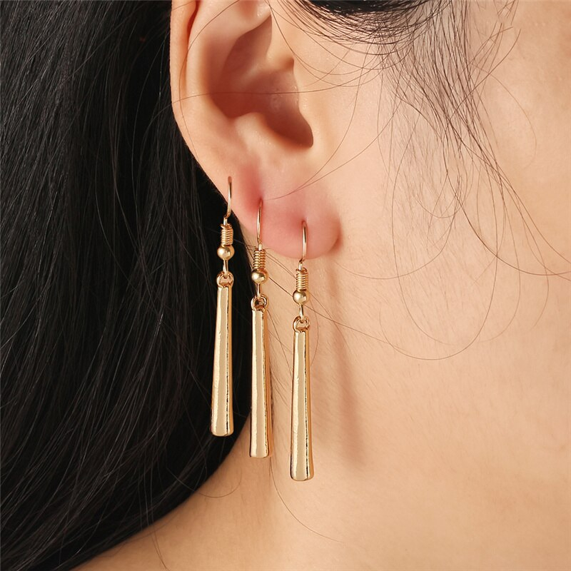 Earrings Ear Clip Studs Hook Anime One Piece Roronoa Zoro Drop Dangle Earring No Hole