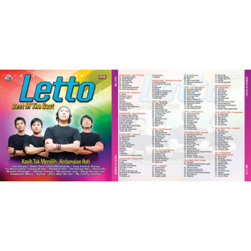 Kaset MP3 lagu Best of the best Letto