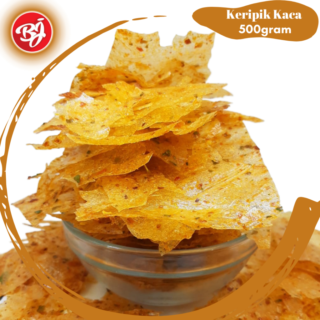 

Keripik Kaca Original Pedas Daun Jeruk 500gram