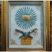 mahar nikah pernikahan pigura mahar hiasan mewah uang mahar