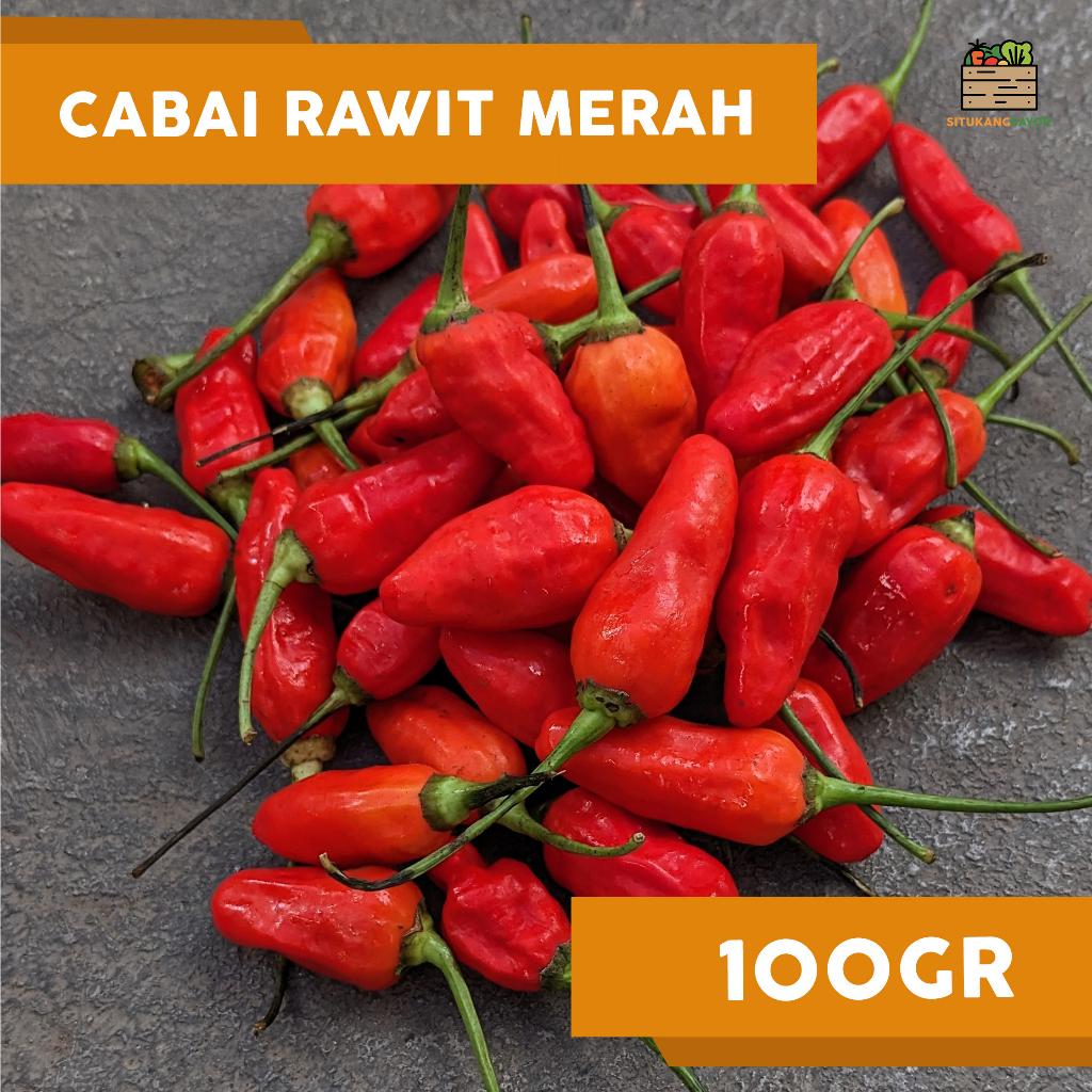 

Cabai Rawit Merah / Cengek Merah | 100gr (Kota Bandung & Sekitar)