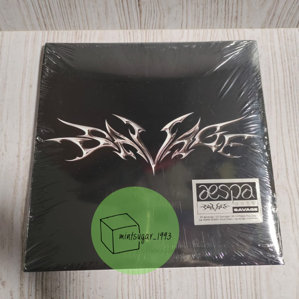 [ READY STOCK SEALED ] AESPA - Mini Album Vol.1 [ Savage ] ( SYNK DIVE Ver. )