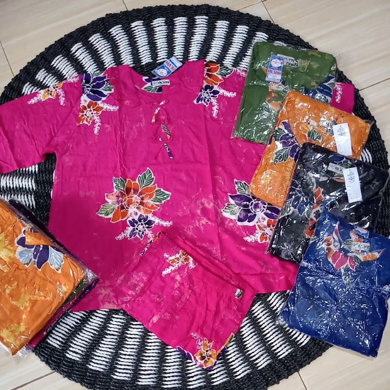 Cp Alvin Jumbo Bahan Batik Adem Lengan 3/4