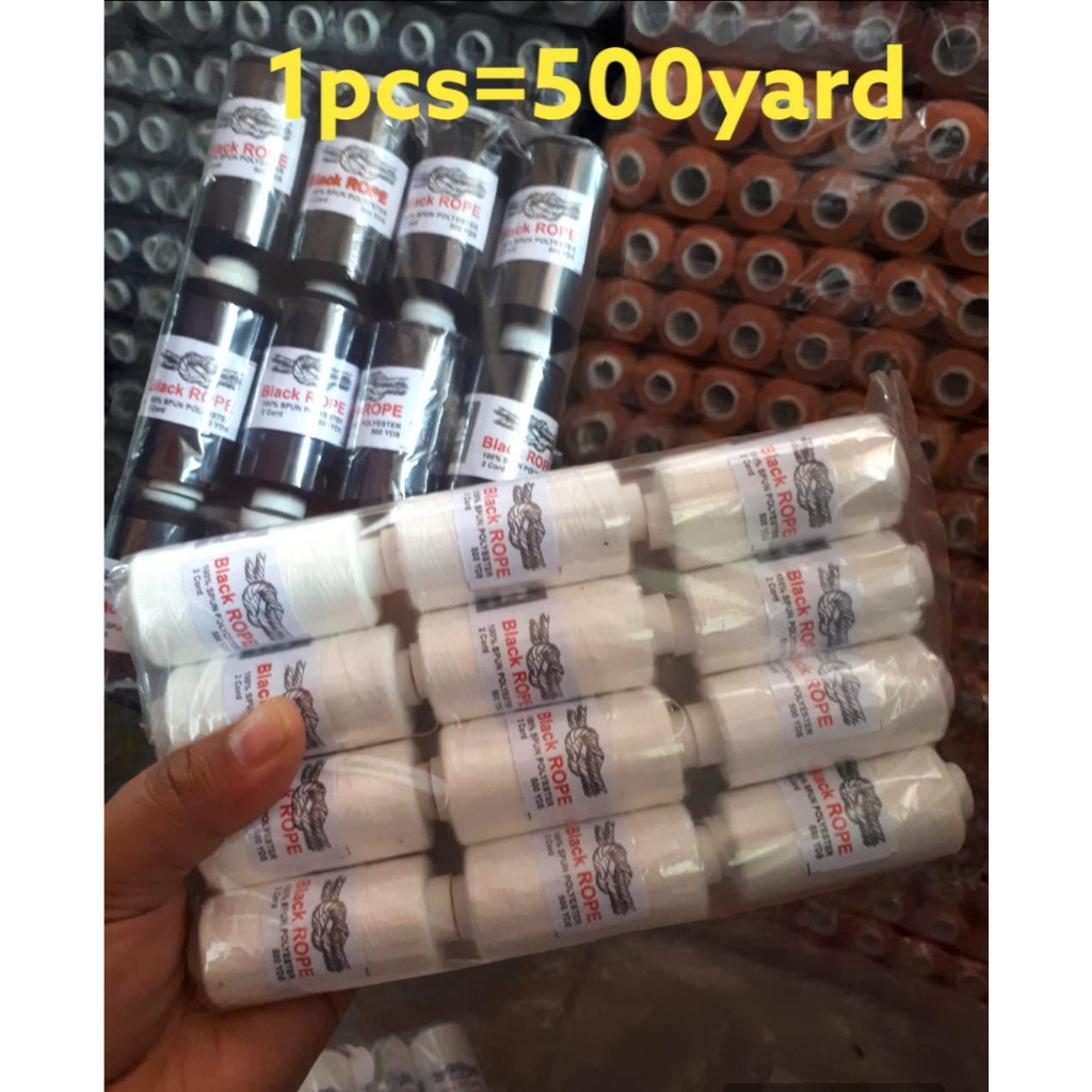Benang Jahit Set Warna Lengkap 1 Lusin 40/2 500 Yard
