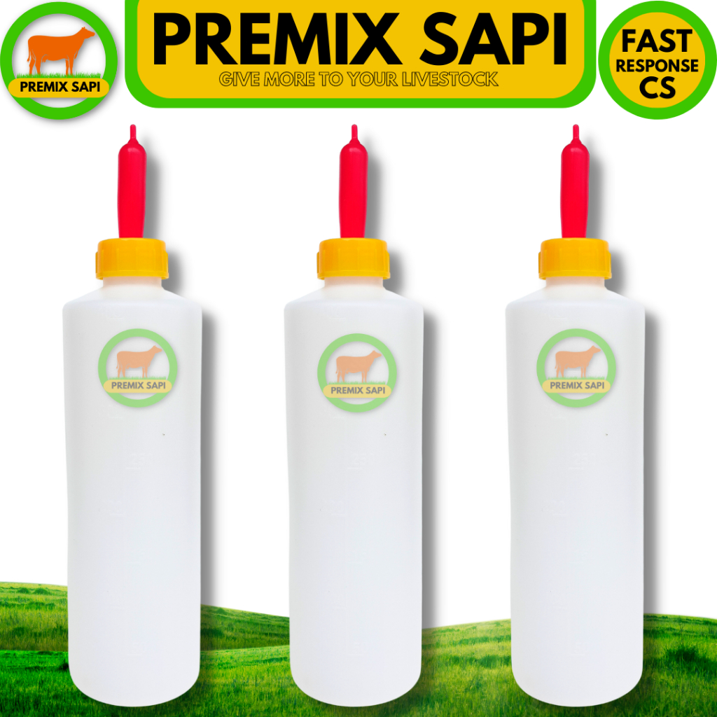 DOT KAMBING DAN BOTOL 400ml - Botol dot kambing domba - Dot anak kambing - Dot anak domba