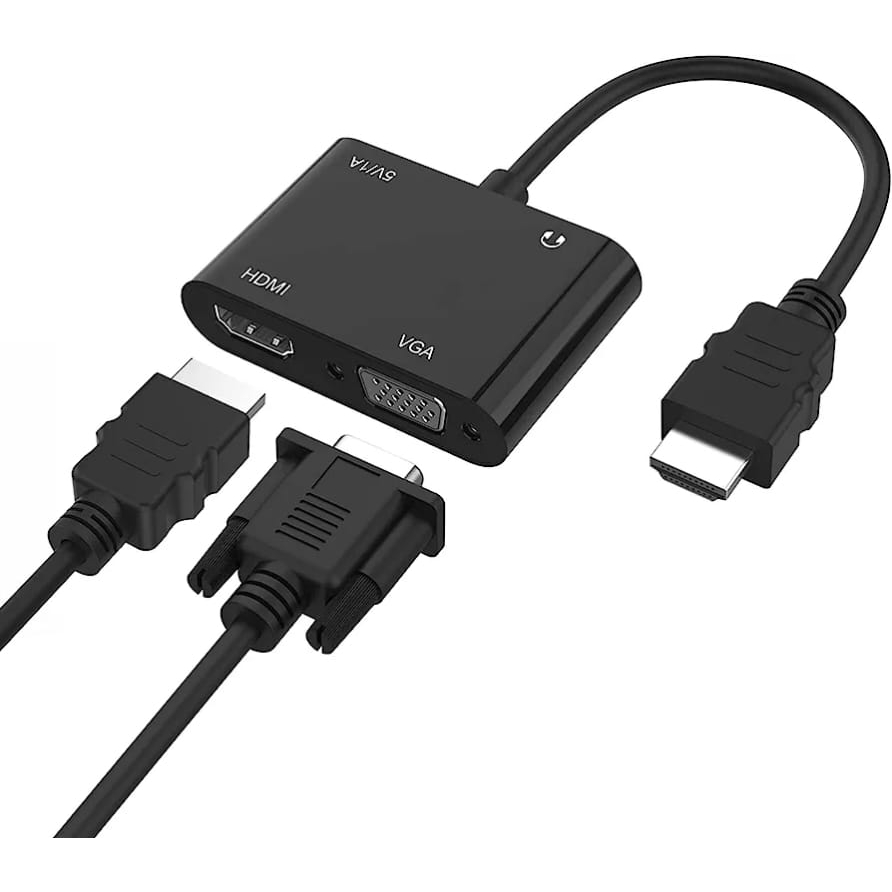 HDMI to VGA HDMI Konverter VGA HDMI Splitter Extend