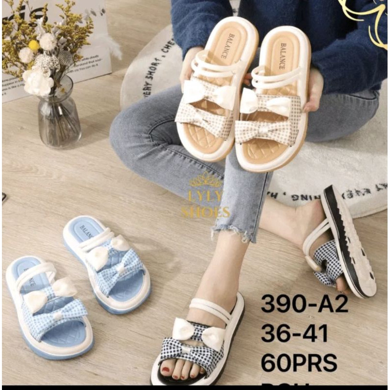SANDAL WANITA  PITA POLKADOT JELLY BALANCE 390