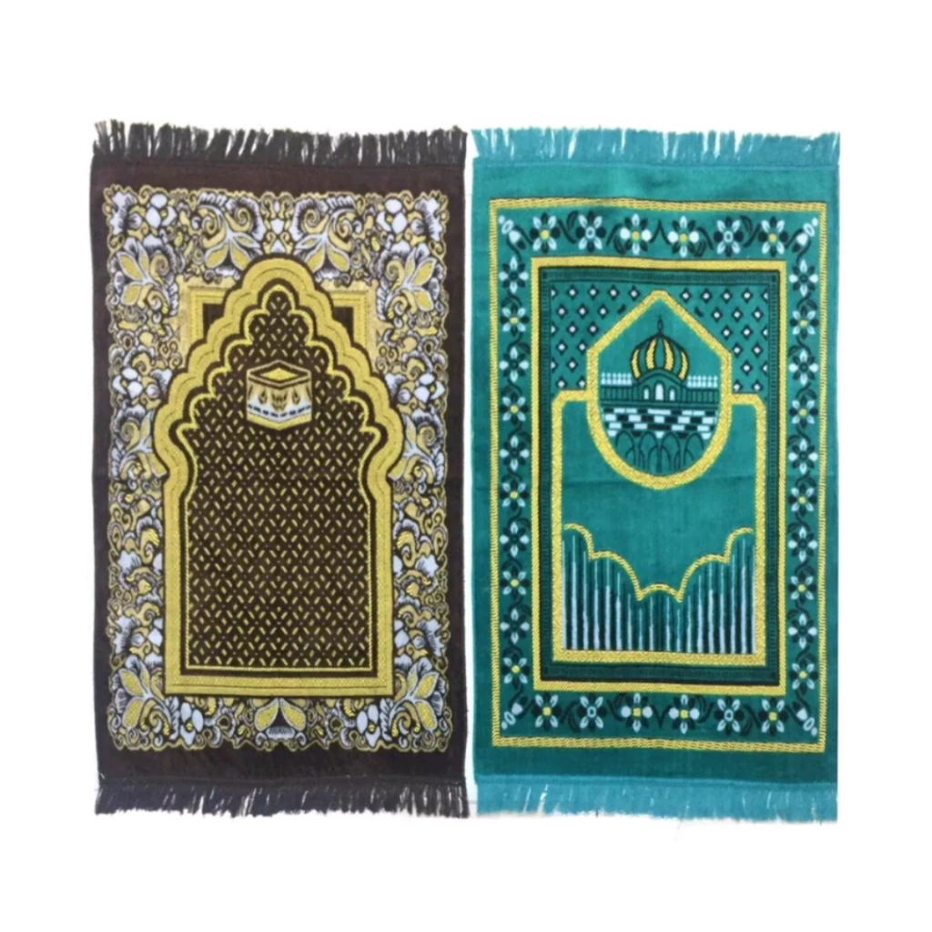 SAJADAH TURKYE BESAR ALYDRUS 70X110 / SAJADAH TURKI BLUDRU TEBAL