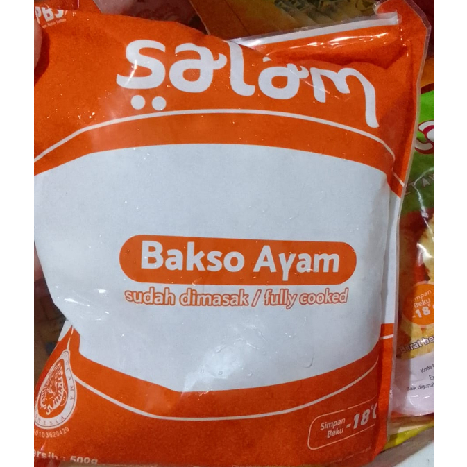 

Salam Bakso Ayam 500 gr isi 50 butir Frozen Food Murah | Makanan Beku | Olahan Daging Ayam Siap Goreng | Rebus - FROZEN FOOD - Makanan Istant Siap Cepat Saji