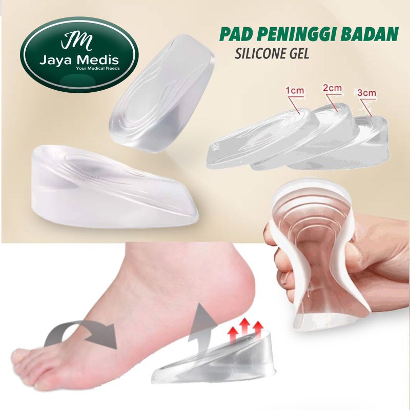 PAD PENINGGI BADAN SILICONE GEL