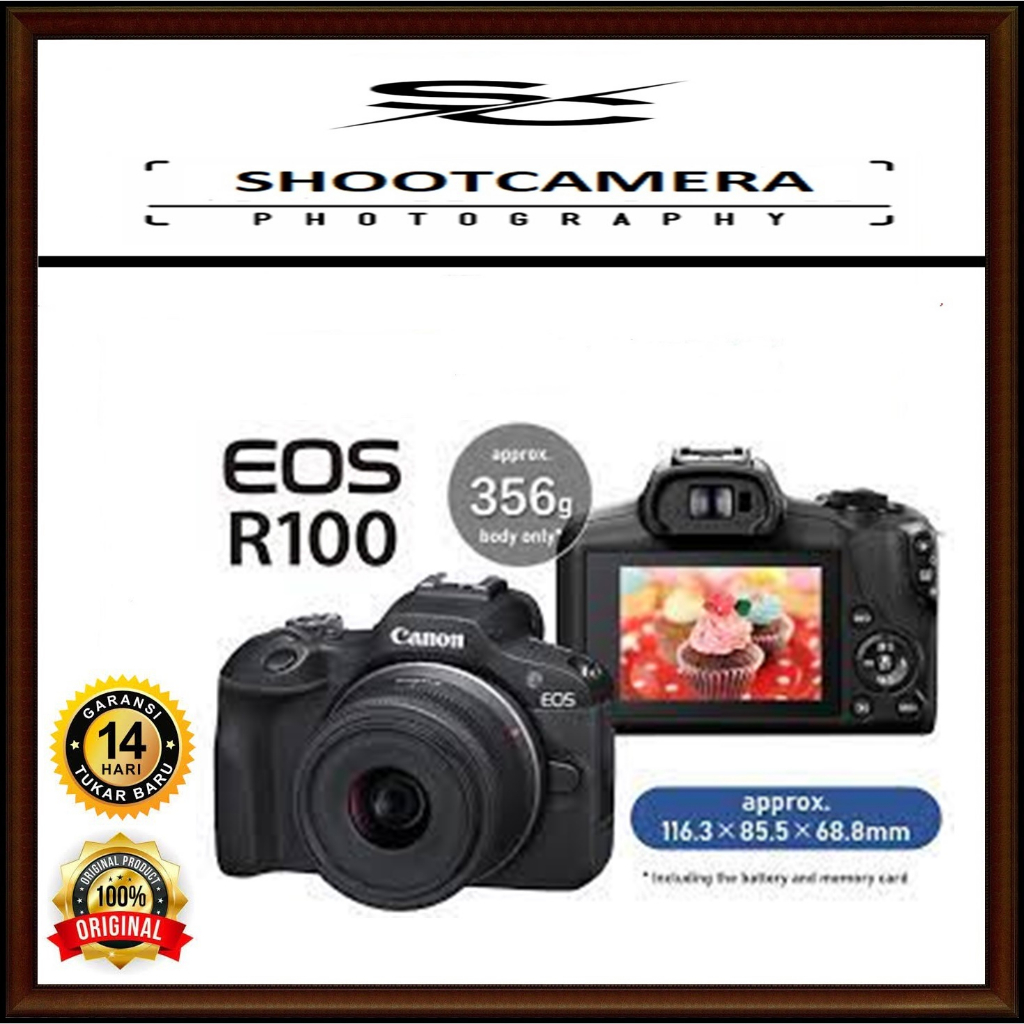 CANON EOS R100 RF-S 18-45MM F4.5-6.3 IS STM-CAMERA CANON EOS R100 KIT