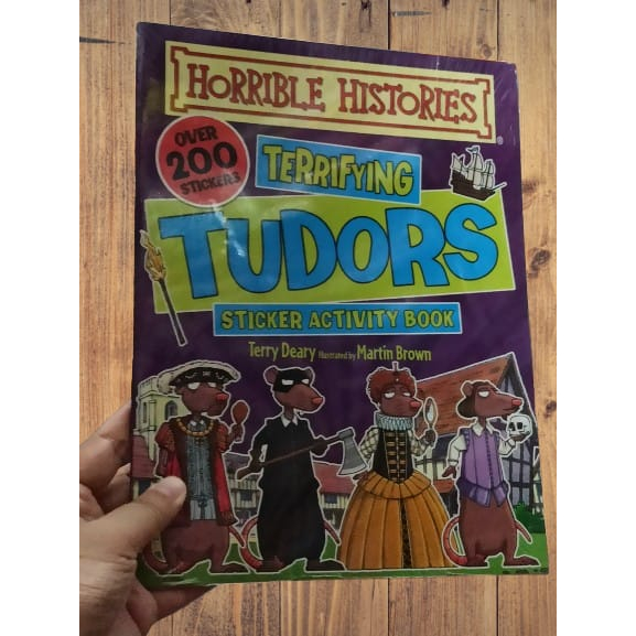 StickerActivity book Horrible Histories Terrifying Tudors Import book