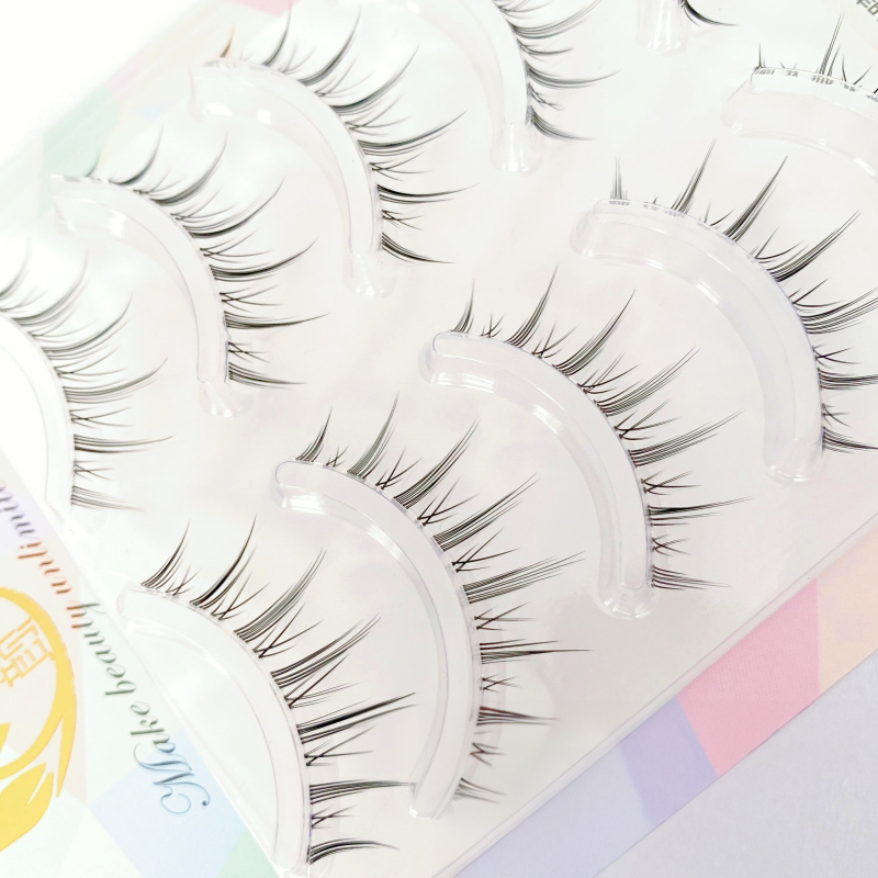 MAGEFY 5 Pairs Eyelashes Box Package Bulu Mata Palsu Eyelash dengan model babydoll 1463