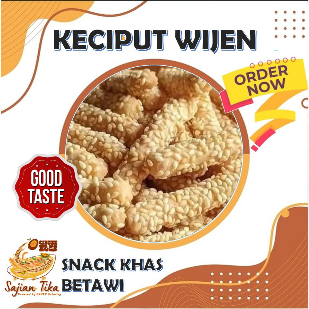 

Cemilan Keciput Wijen Khas Betawi Jakarta