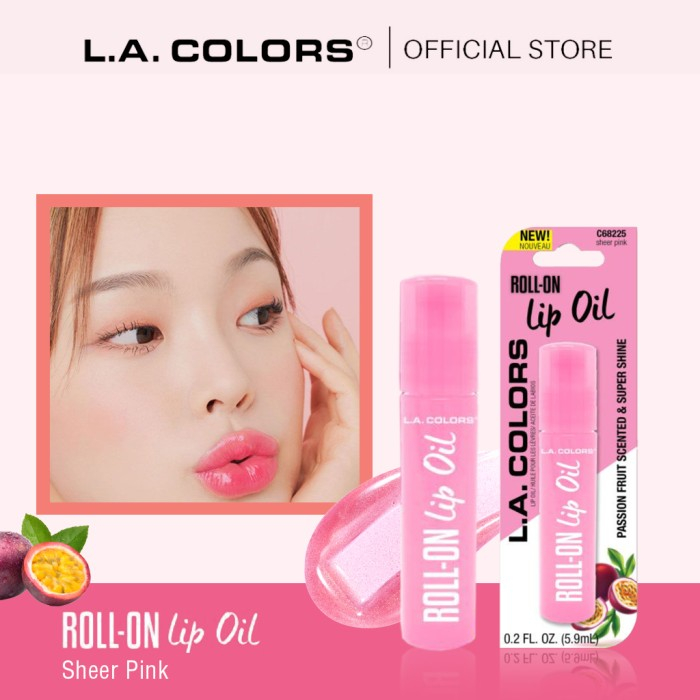 LA COLORS ROLL ON LIP OIL