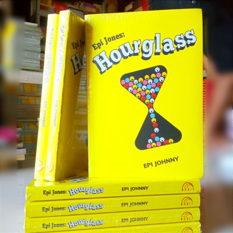 (ORIGINAL) BUKU NONFIKSI / BUKU MOTIVASI / BUKU HOURGLASS / EPI JOHNNY