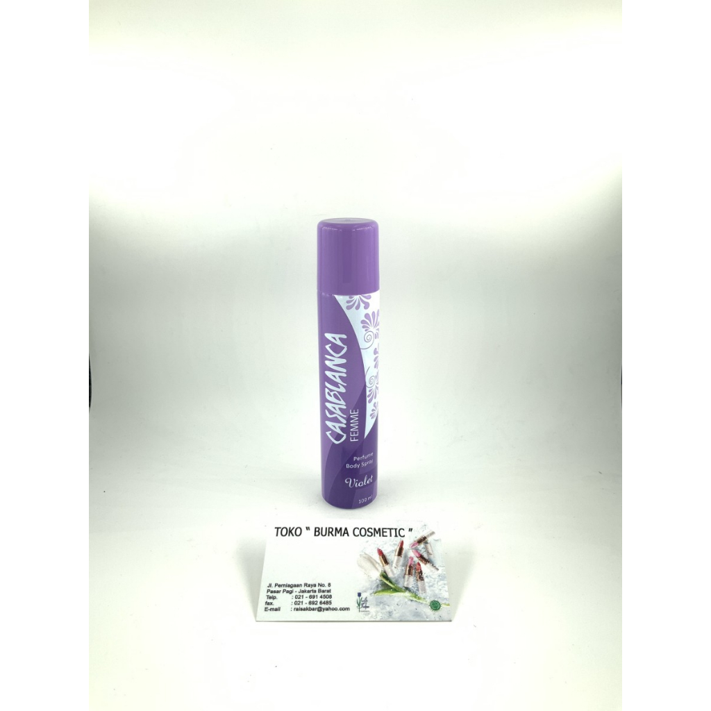 CASABLANCA PERFUME BODY SPRAY 100 ML