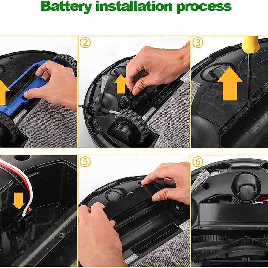 Mi Robot Vacuum Mop P / Viomi V2 Pro Battery Replacement Baterai