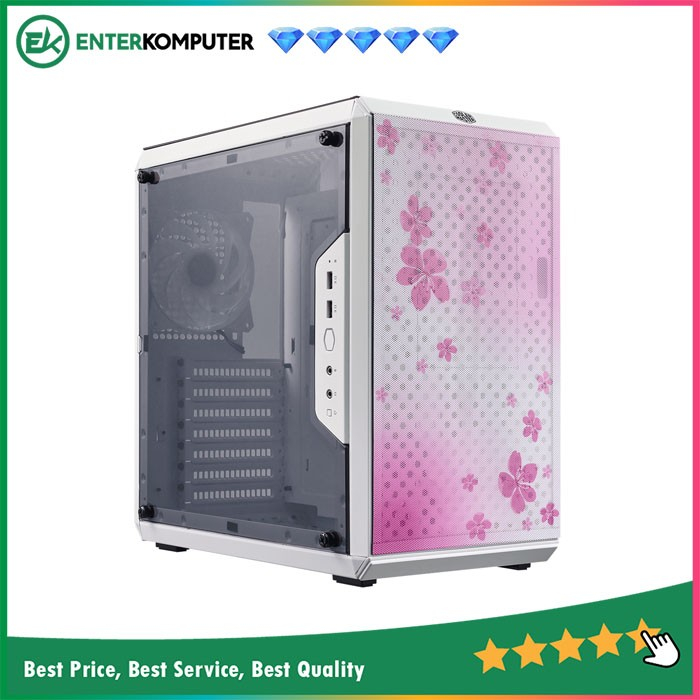 Casing Cooler Master MasterBox Q500L Sakura Edition